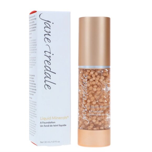 NWT Jane Iredale Liquid Minerals A Foundation Light Beige - Picture 1 of 8